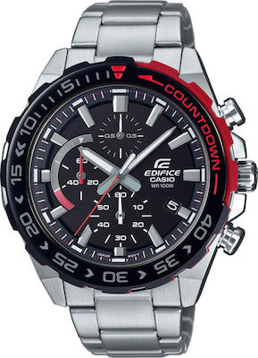 casio edifice efr 566db 1avuef silver