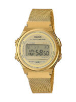 casio psifiako roloi mpatarias me metalliko mprasele se chryso chroma a 171wemg 9aef