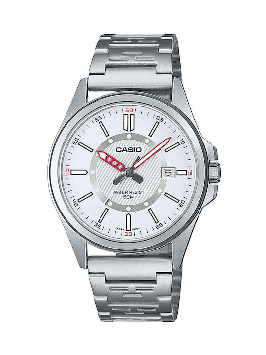 CASIO SILVER BRACELET MTP E700D 7EVEF