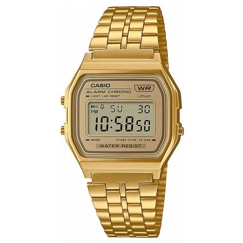 casio digital gold A158WETG 9AEF