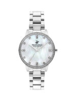 beverly hills polo club silver watch bp3297c 320