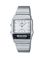 Casio digital analogue silver aq 800e 7aef