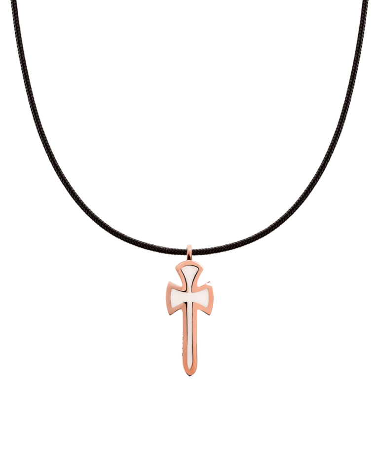 Very gavello hamlet pendant K9 white