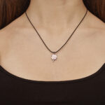 Very gavello lucky pendant K9 pink 1