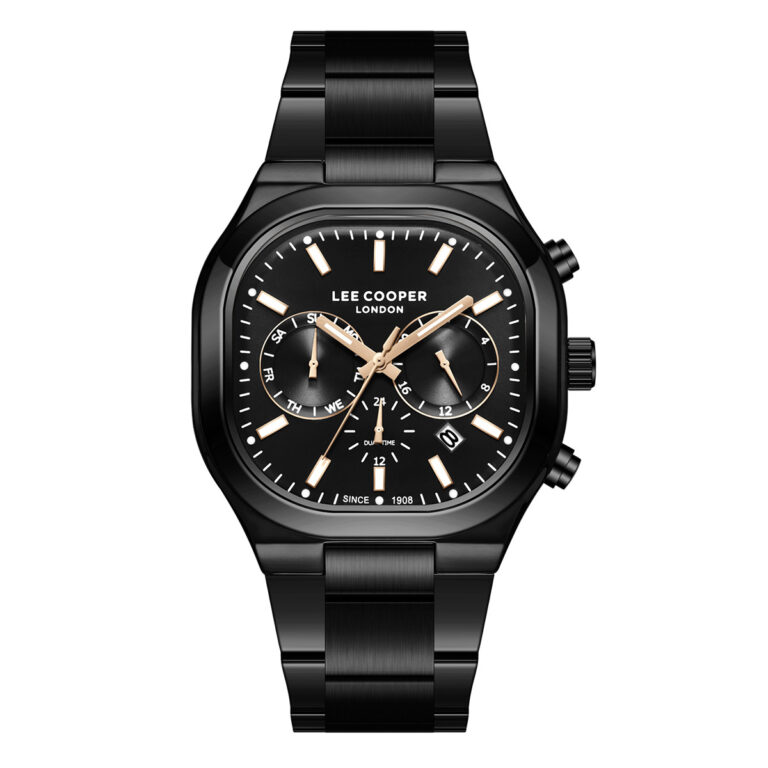 Andriko roloi Lee Cooper total Black lc08169650